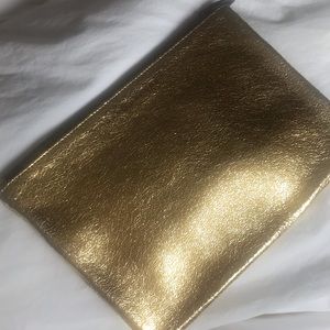 Marc Jacobs Gold Metallic Clutch - Brand New NWOT